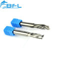 BFL 2 Flute Down Cut End Mills,Solid Carbide Down Cut End Mill Stub Length